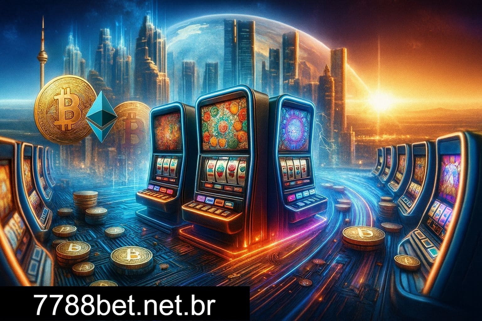 Diversos jogos de caça-níqueis